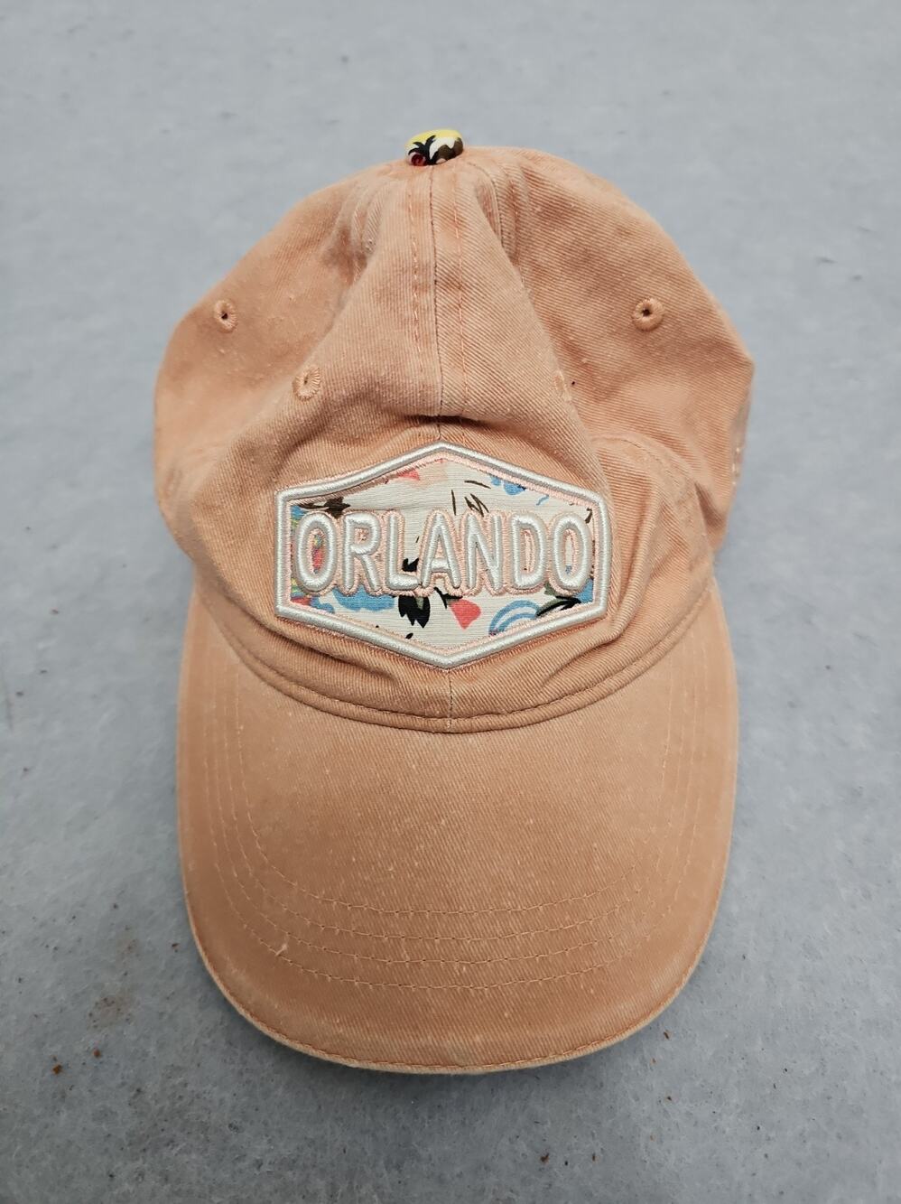 Orlando Florida Embroidered Logo Strapback Dad Hat Baseball Cap Vacation Beach